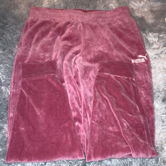 Pink puma sweatpants - Picture 3 of 5
